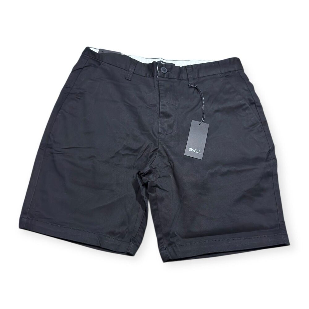 Swell Casual Black Shorts Dandy Mens Size 32 Beach Summer Surf BNWT